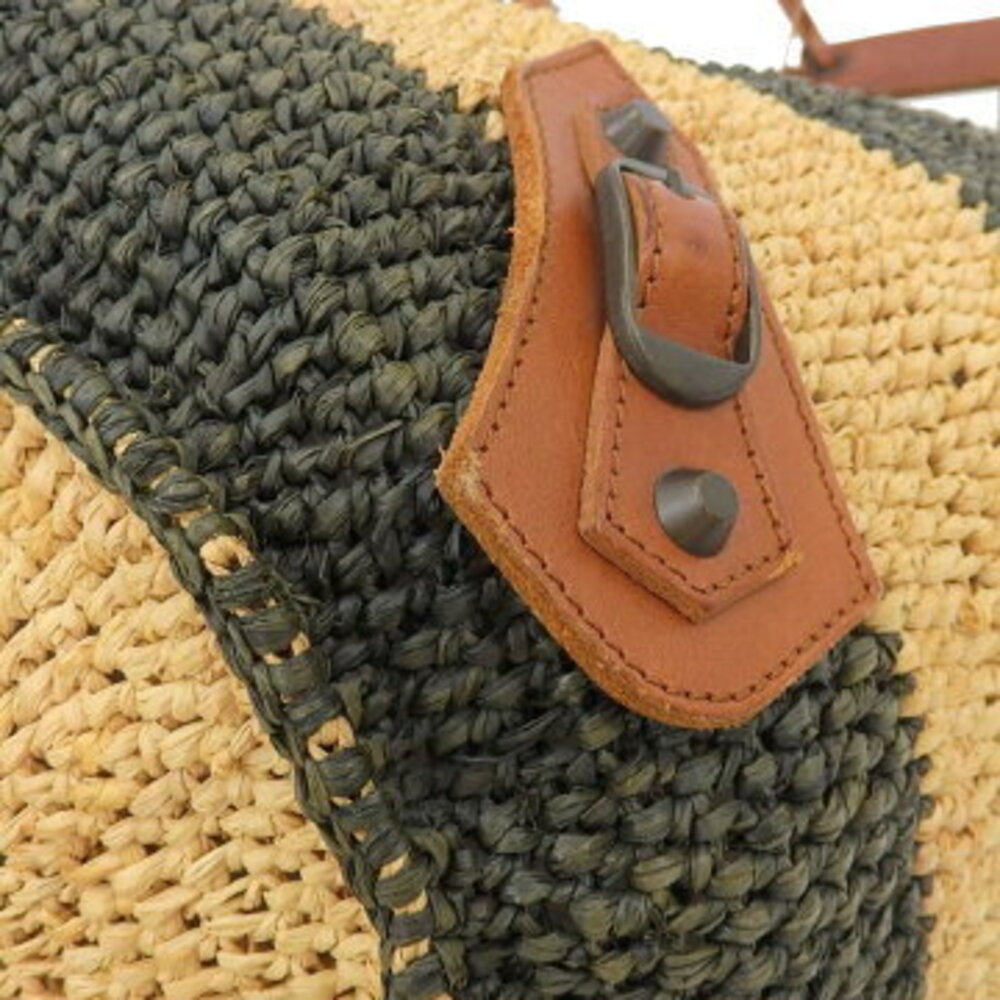 Balenciaga Handbag Basket Bag Raffia Summer Rare - Picture 4 of 9